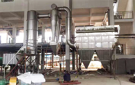 閃蒸幹燥機安裝過程